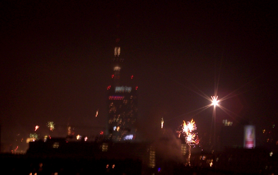 Silvester Feuerwerk 2009 Bild 1