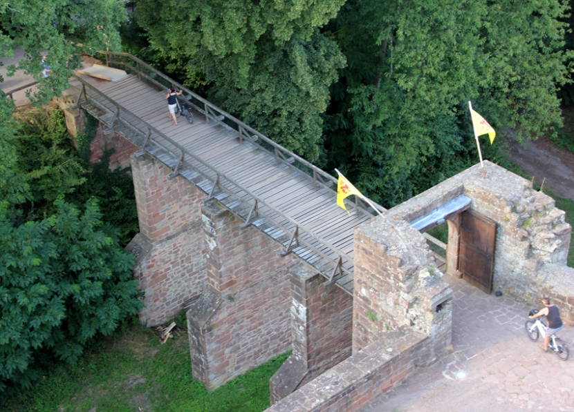 Brücke der Burg