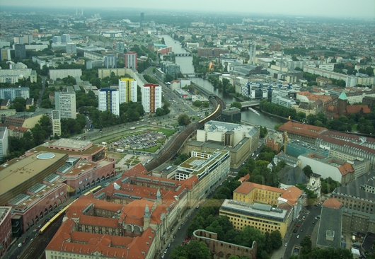 Ausblick vom Fernsehturm Bild 39