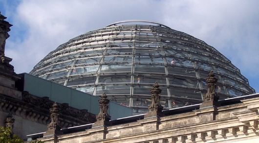 Die Kuppel des Reichstages