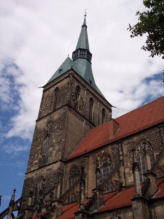 Die Andreaskirche ist Hildehesheims höchster Kirchturm