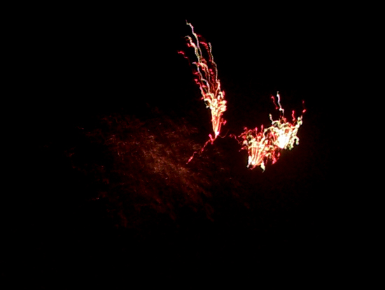 Silvester Feuerwerk 2009 Bild 4