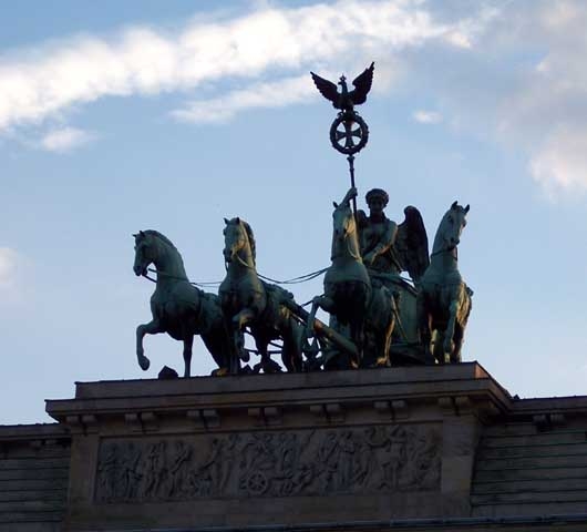 Reiterfigur vom Brandenburger Tor