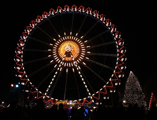 Riesenrad auf dem Alexanderplatz