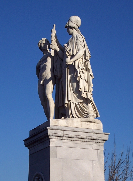 Statue auf der Brücke 1
