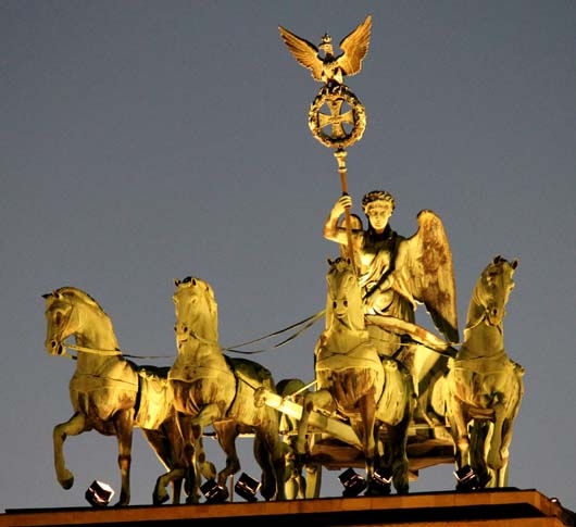 Statue auf dem Brandenburger Tor