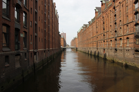 Wasserwege durch Hamburg